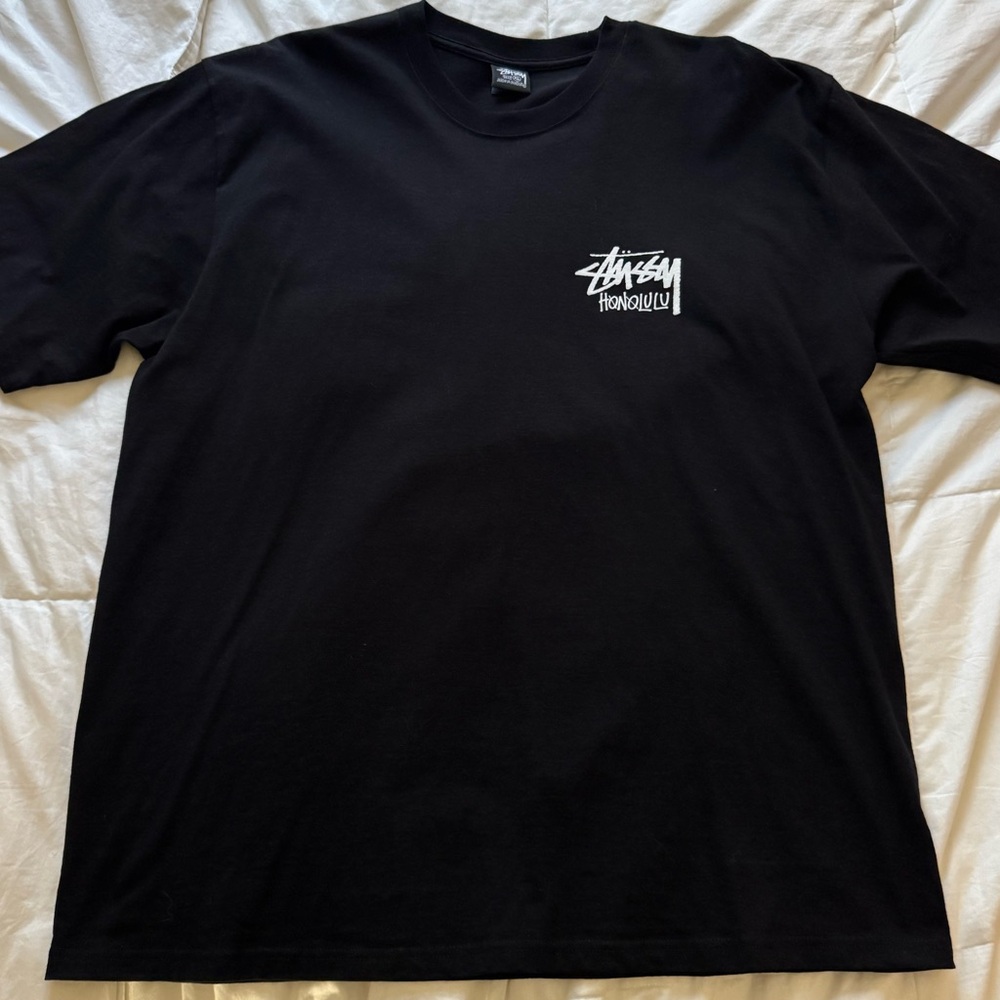 Stüssy Honolulu Hawaii Exclusive Tee – Black – XL – Rare Chapter Shirt